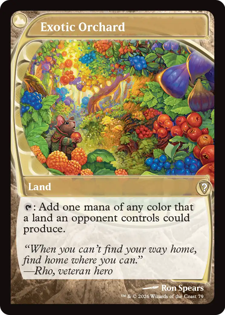 Exotic Orchard (Future Sight) [Mystery Booster: Commander Edition] | Exor Games Dartmouth