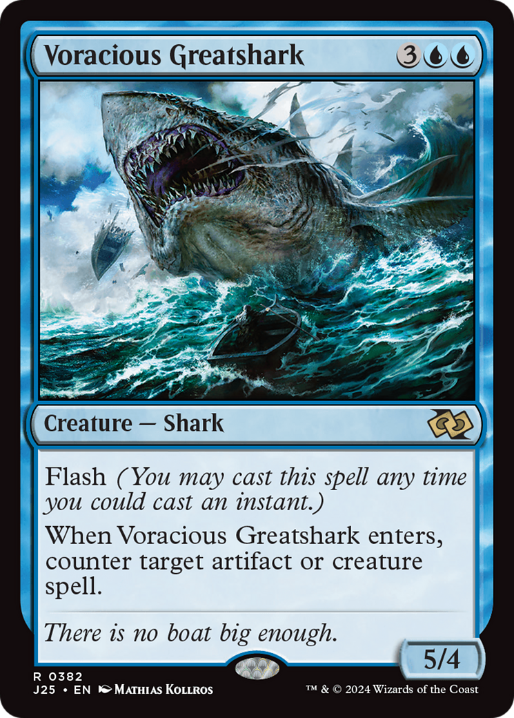 Voracious Greatshark [Foundations Jumpstart] | Exor Games Dartmouth