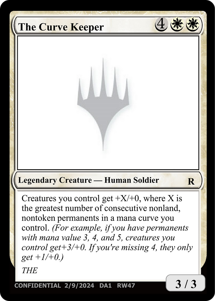 The Curve Keeper [Unknown Event] | Exor Games Dartmouth