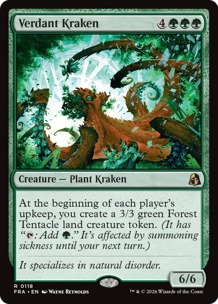 Verdant Kraken [Reality Fracture] | Exor Games Dartmouth