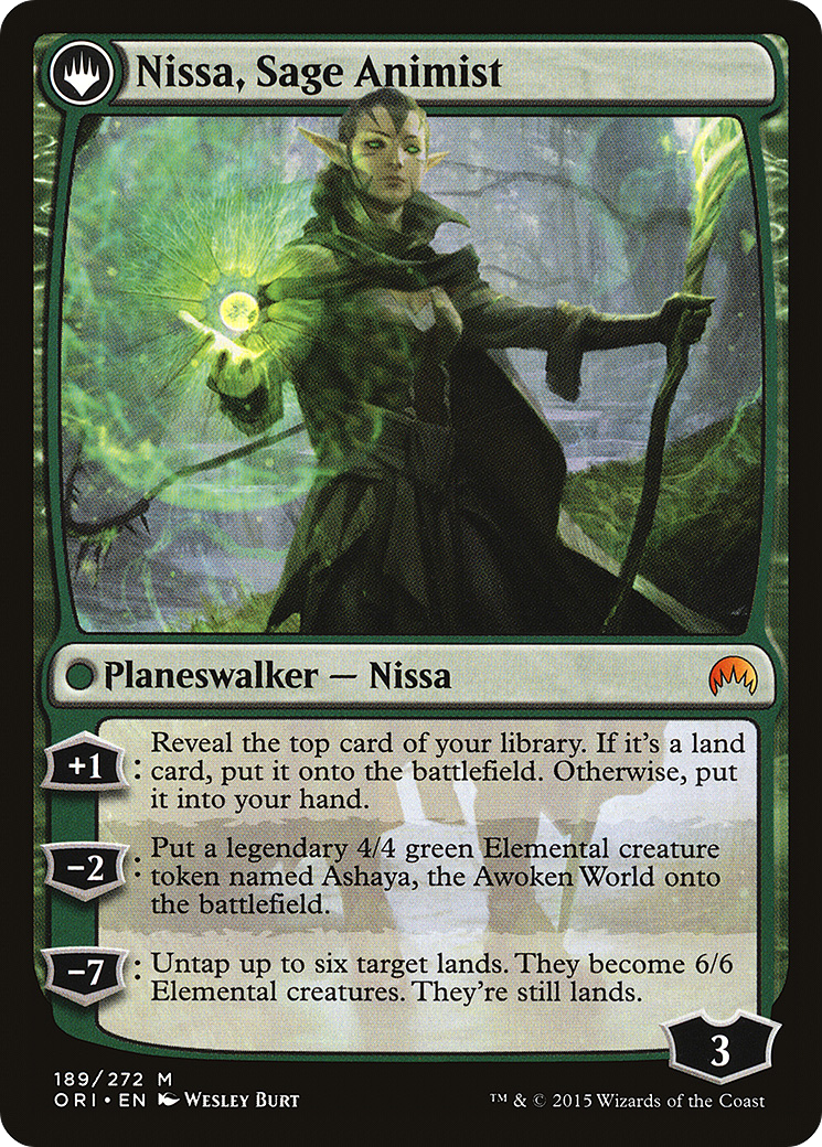 Nissa, Vastwood Seer // Nissa, Sage Animist [Secret Lair: From Cute to Brute] | Exor Games Dartmouth