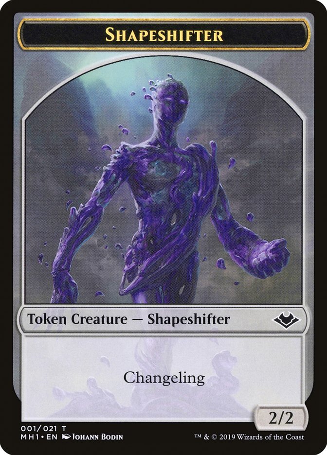 Shapeshifter Token [Modern Horizons Tokens] | Exor Games Dartmouth