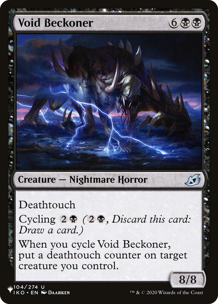 Void Beckoner [The List Reprints] | Exor Games Dartmouth