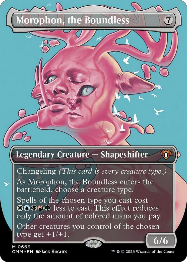 Morophon, the Boundless (Borderless Profile) [Commander Masters] | Exor Games Dartmouth