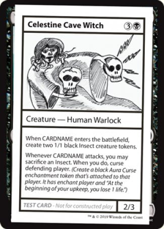 Celestine Cave Witch (2021 Edition) [Mystery Booster Playtest Cards] | Exor Games Dartmouth