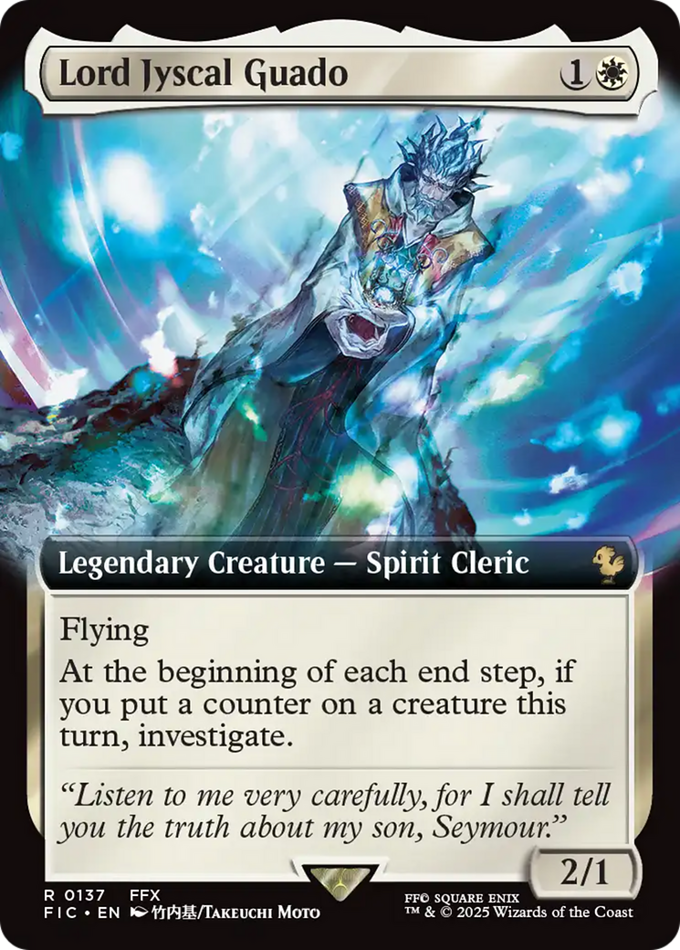 Lord Jyscal Guado (Extended Art) [FINAL FANTASY Commander] | Exor Games Dartmouth