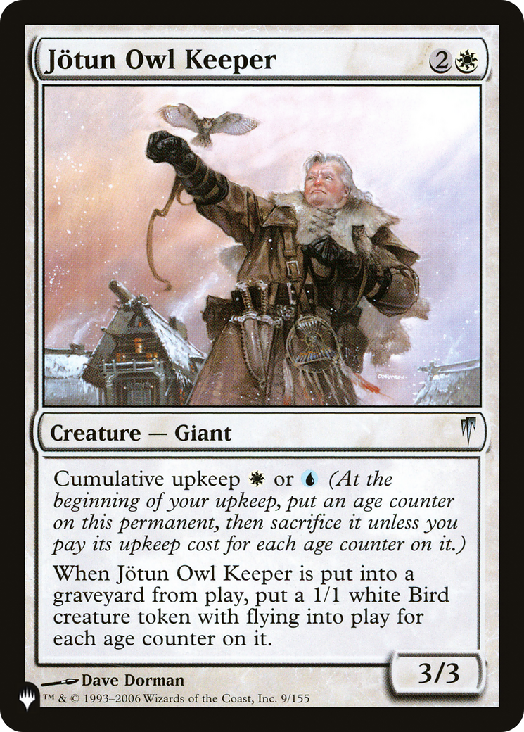 Jotun Owl Keeper [The List Reprints] | Exor Games Dartmouth