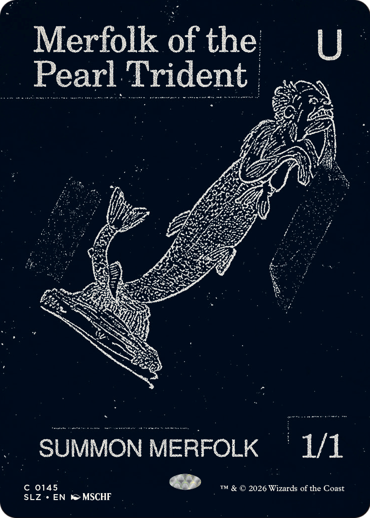 Merfolk of the Pearl Trident (0145) [Secret Lair x MSCHF: The Zeta Set] | Exor Games Dartmouth