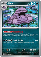 Muk (127/198) [Scarlet & Violet: Base Set] | Exor Games Dartmouth