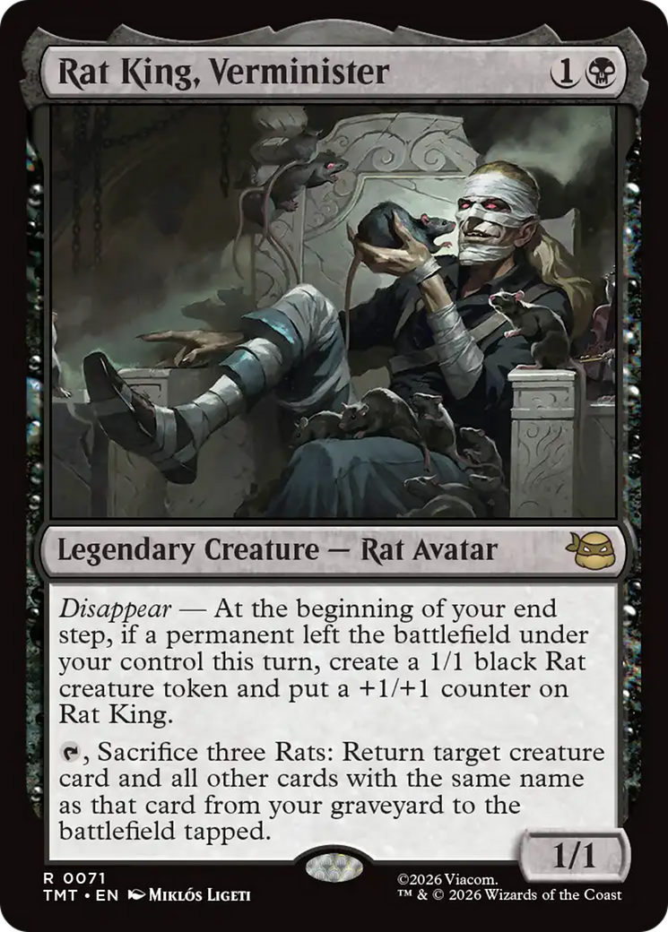 Rat King, Verminister [Teenage Mutant Ninja Turtles] | Exor Games Dartmouth