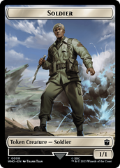 Soldier // Alien Warrior Double-Sided Token [Doctor Who Tokens] | Exor Games Dartmouth