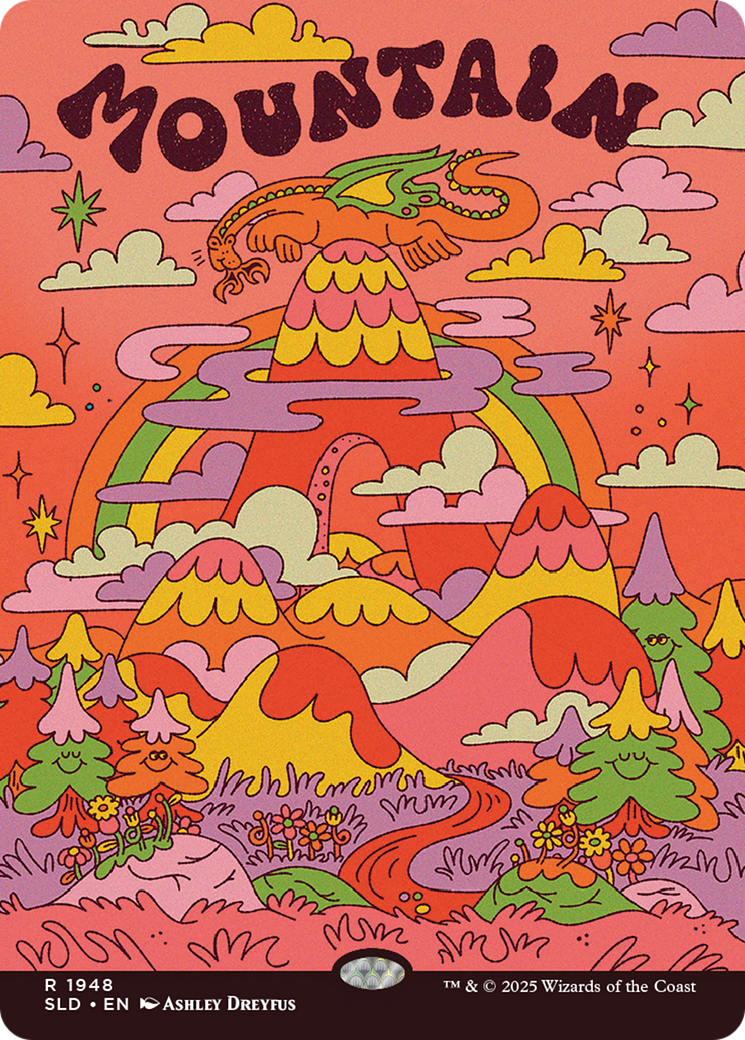 Mountain (1948) (Rainbow Foil) [Secret Lair Drop Series] | Exor Games Dartmouth