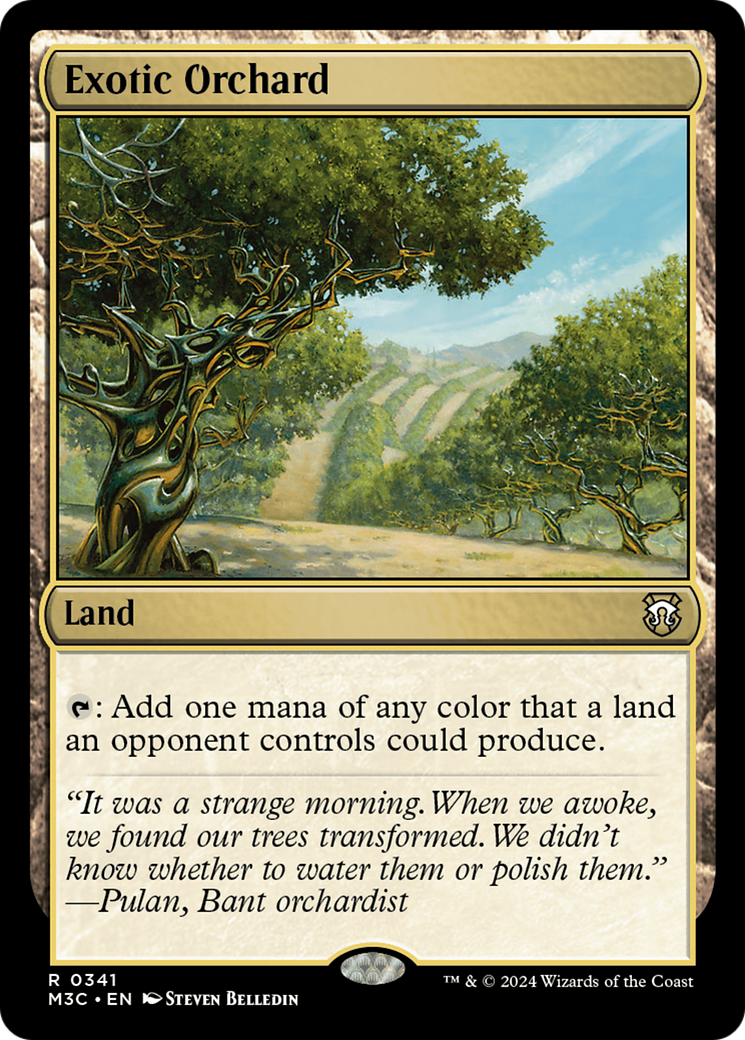 Exotic Orchard (Ripple Foil) [Modern Horizons 3 Commander] | Exor Games Dartmouth