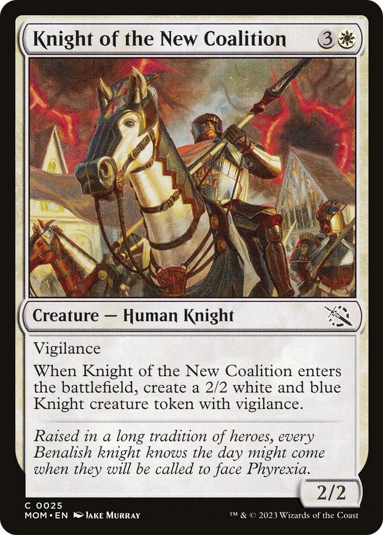 Knight of the New Coalition [March of the Machine] | Exor Games Dartmouth