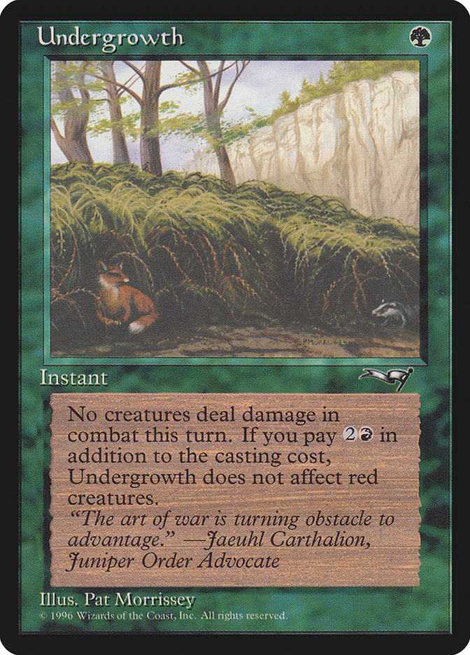 Undergrowth (Fox Art) [Alliances] | Exor Games Dartmouth