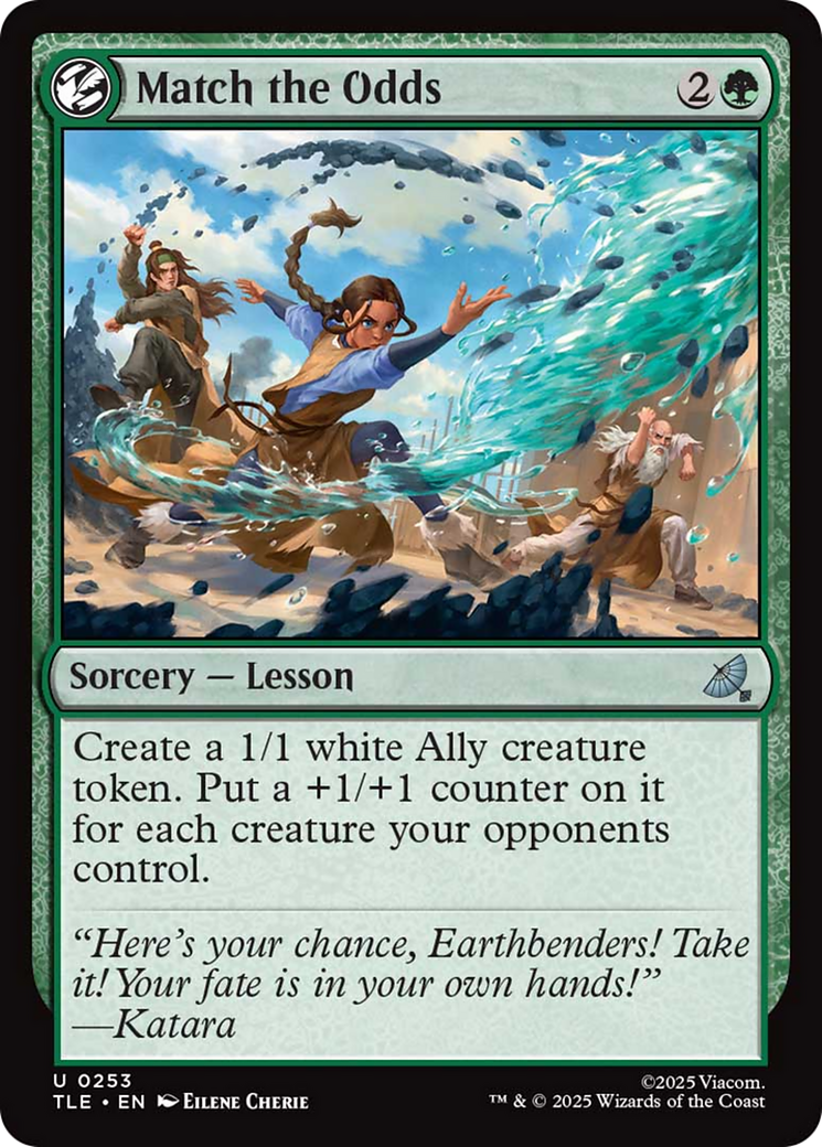 Match the Odds [Avatar: The Last Airbender: Eternal-Legal] | Exor Games Dartmouth