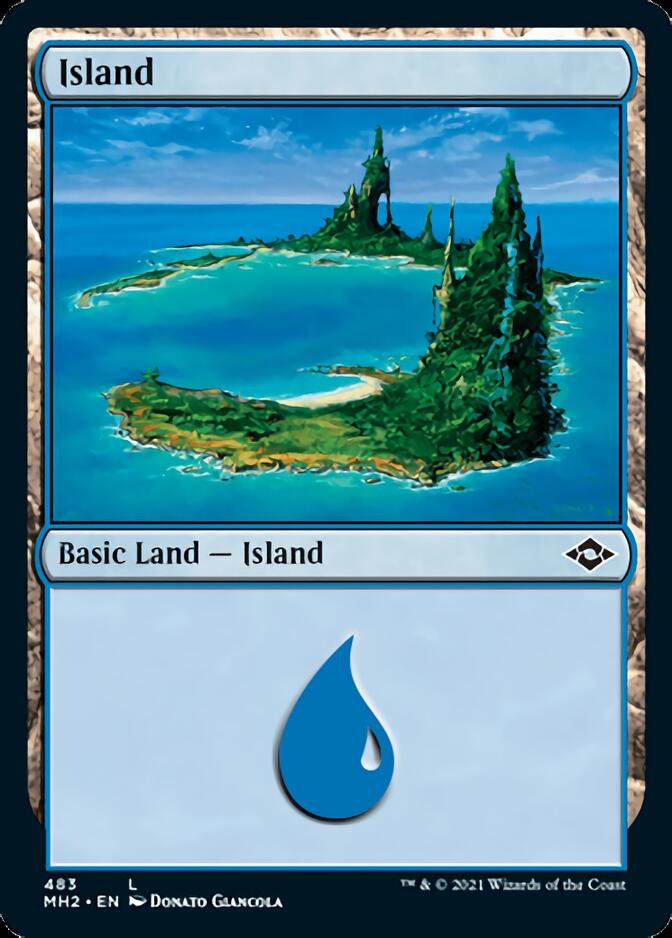 Island (483) [Modern Horizons 2] | Exor Games Dartmouth