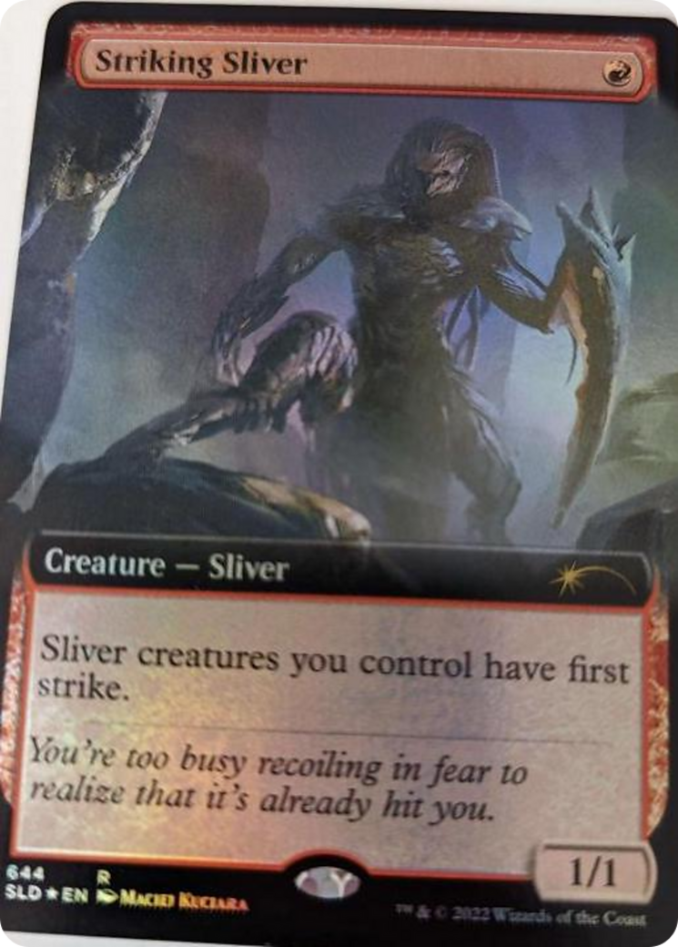 Striking Sliver (Extended Art) [Secret Lair Drop Series] | Exor Games Dartmouth