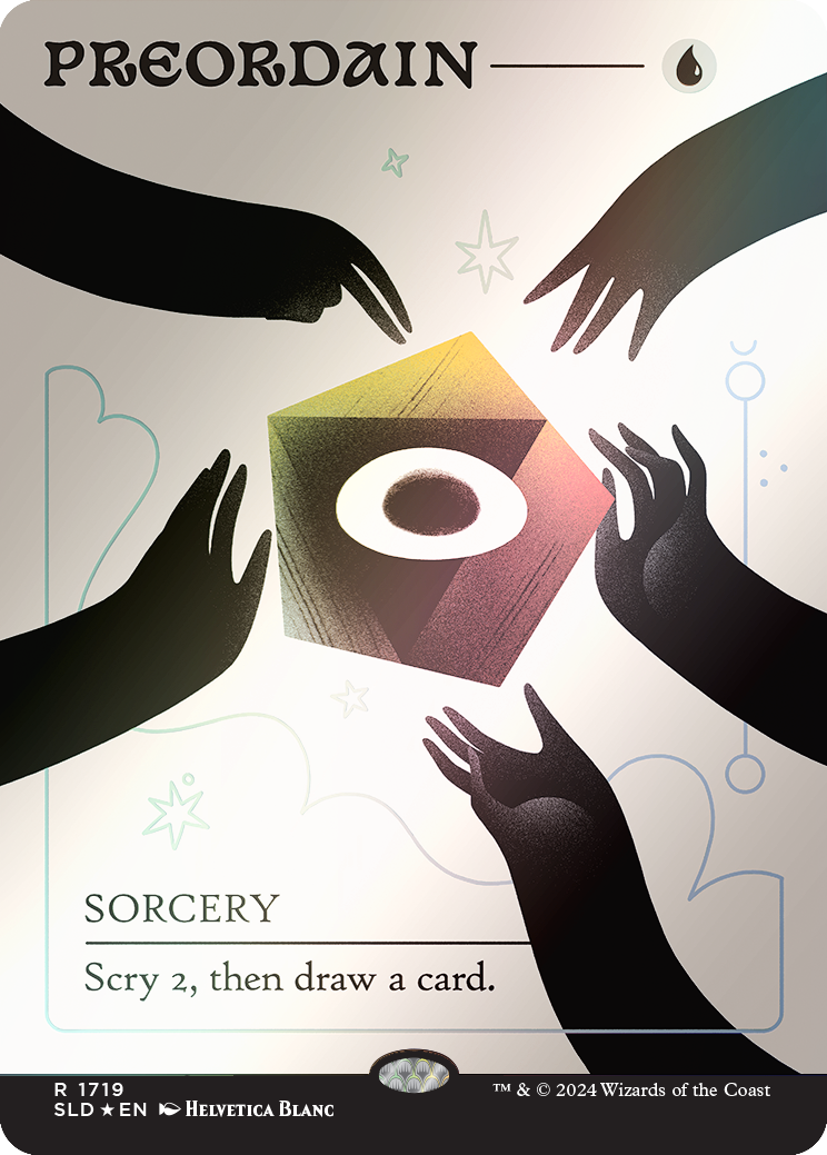 Preordain (1719) (Rainbow Foil) [Secret Lair Drop Series] | Exor Games Dartmouth