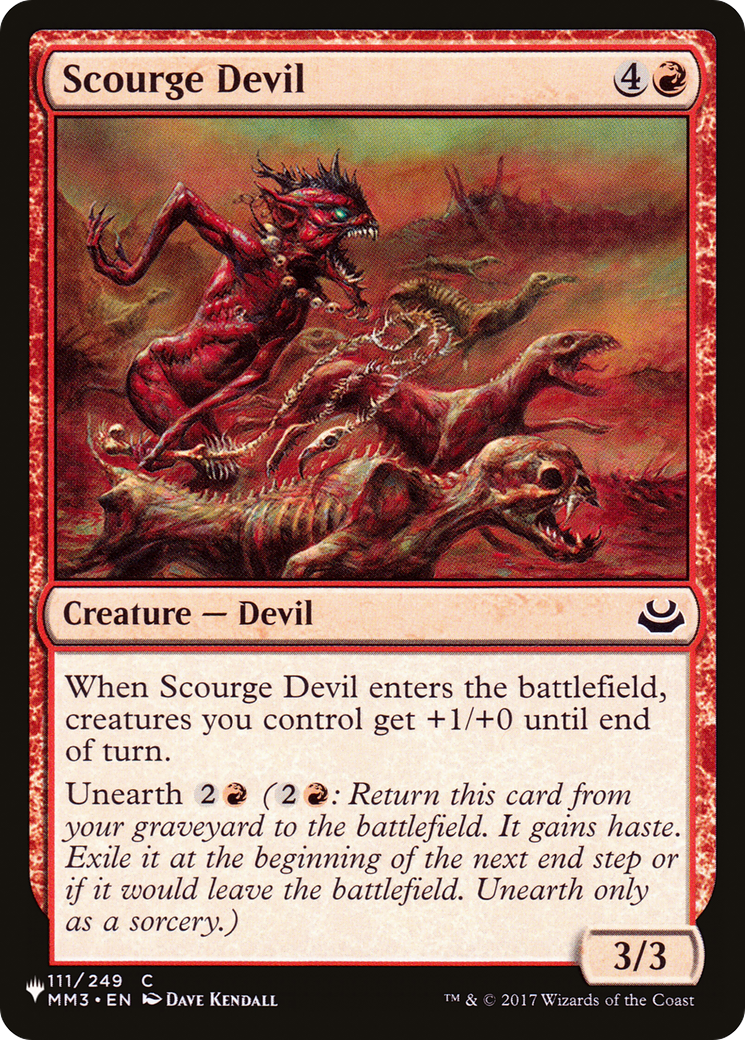 Scourge Devil [The List] | Exor Games Dartmouth