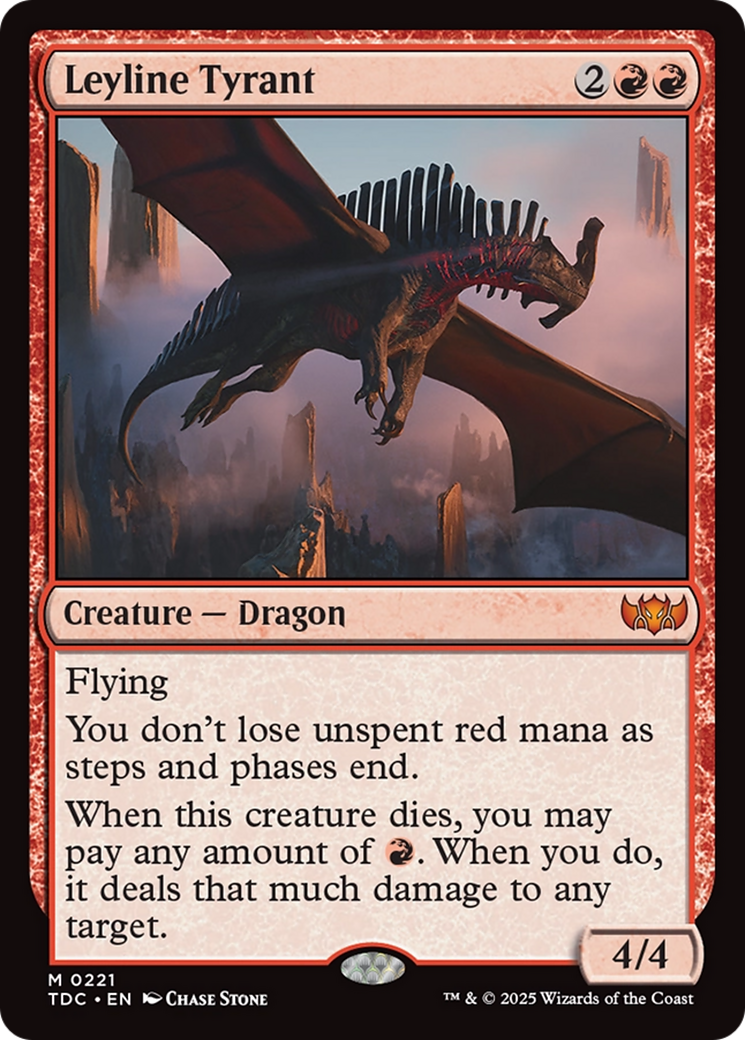 Leyline Tyrant [Tarkir: Dragonstorm Commander] | Exor Games Dartmouth