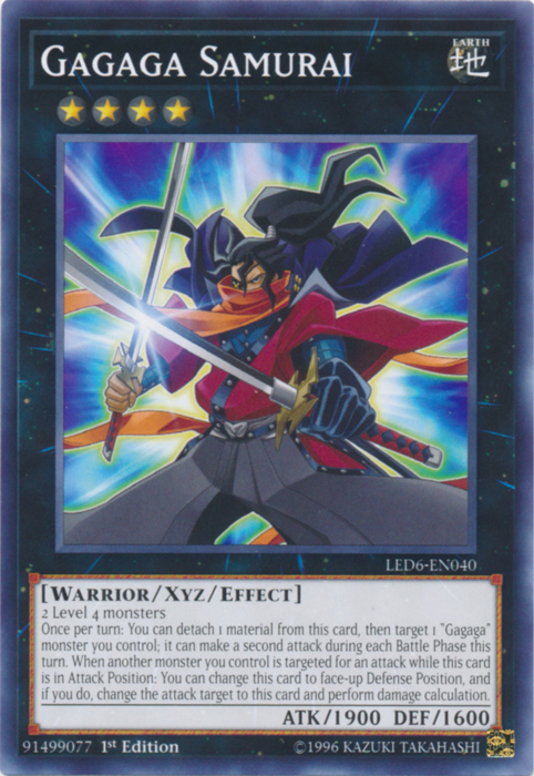 Gagaga Samurai [LED6-EN040] Common | Exor Games Dartmouth