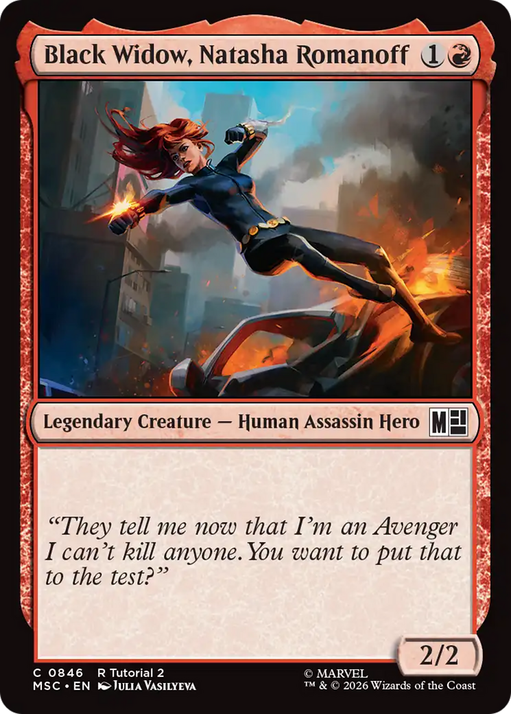 Black Widow, Natasha Romanoff [Marvel Super Heroes Commander] | Exor Games Dartmouth
