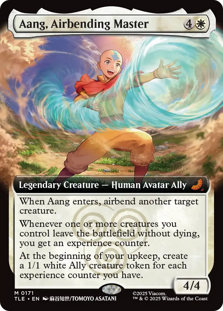 Aang, Airbending Master (Extended Art) [Avatar: The Last Airbender: Eternal-Legal] | Exor Games Dartmouth