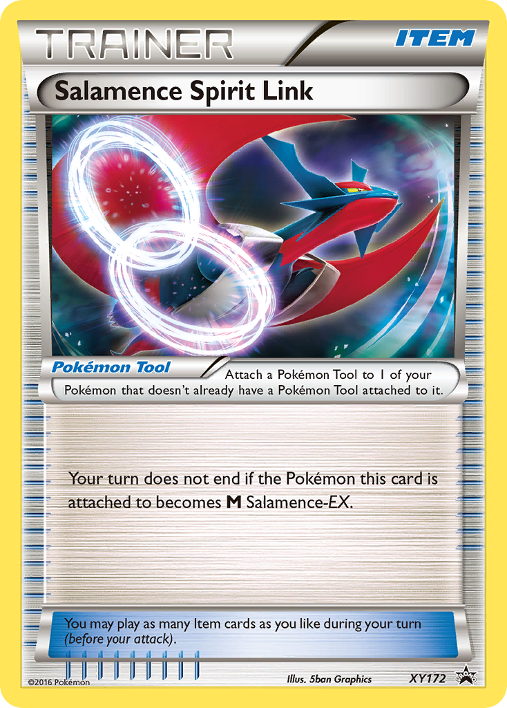 Salamence Spirit Link (XY172) [XY: Black Star Promos] | Exor Games Dartmouth