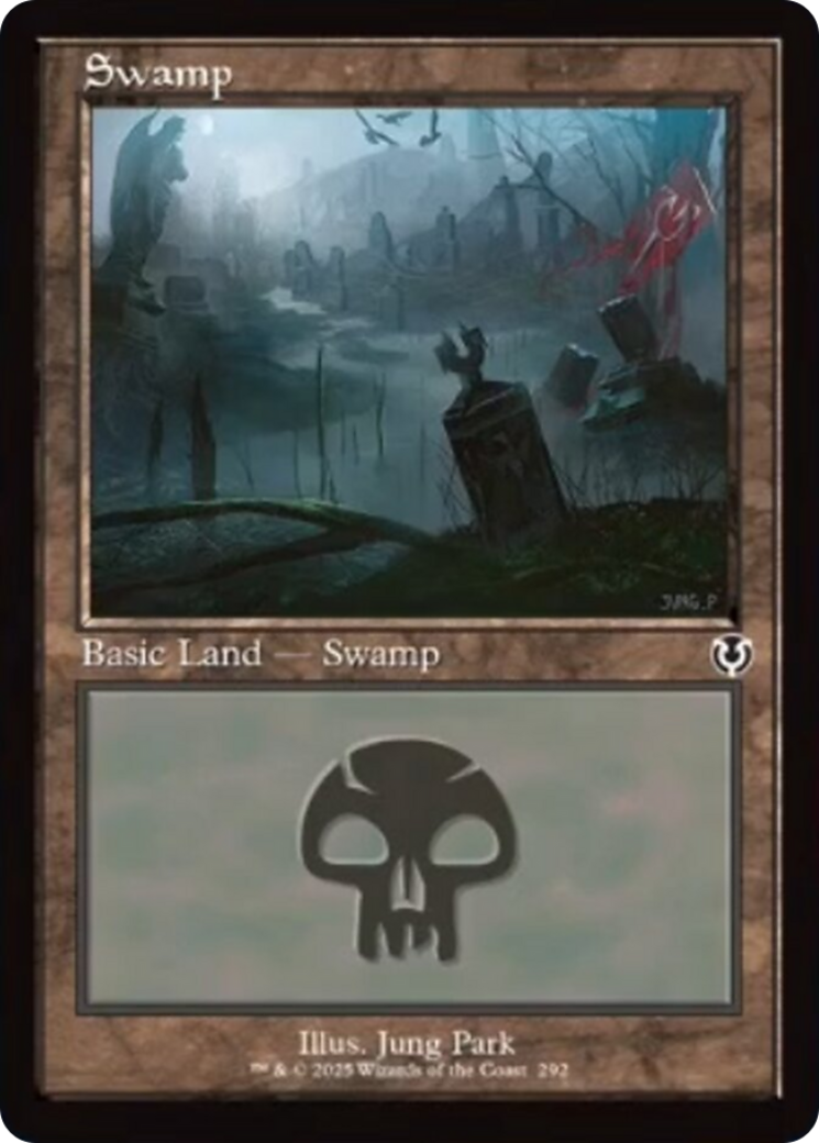 Swamp (292) (Retro Frame) [Innistrad Remastered] | Exor Games Dartmouth