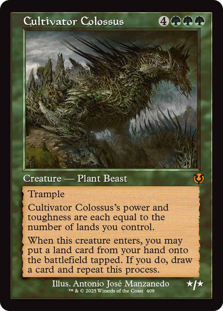 Cultivator Colossus (Retro Frame) [Innistrad Remastered] | Exor Games Dartmouth