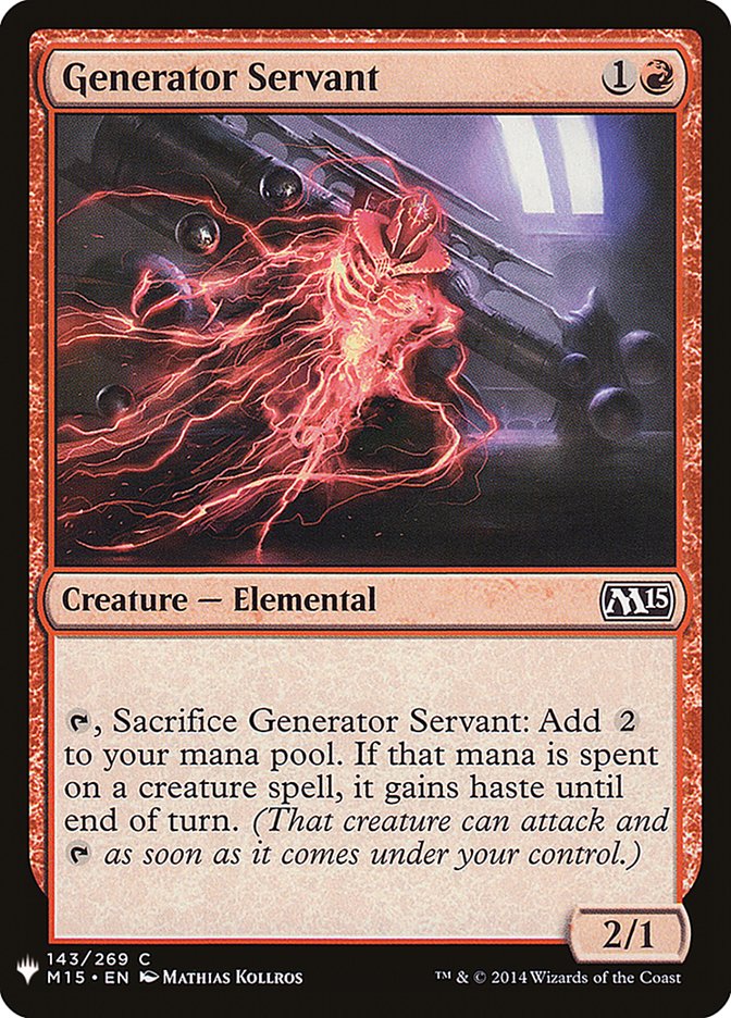 Generator Servant [Mystery Booster] | Exor Games Dartmouth