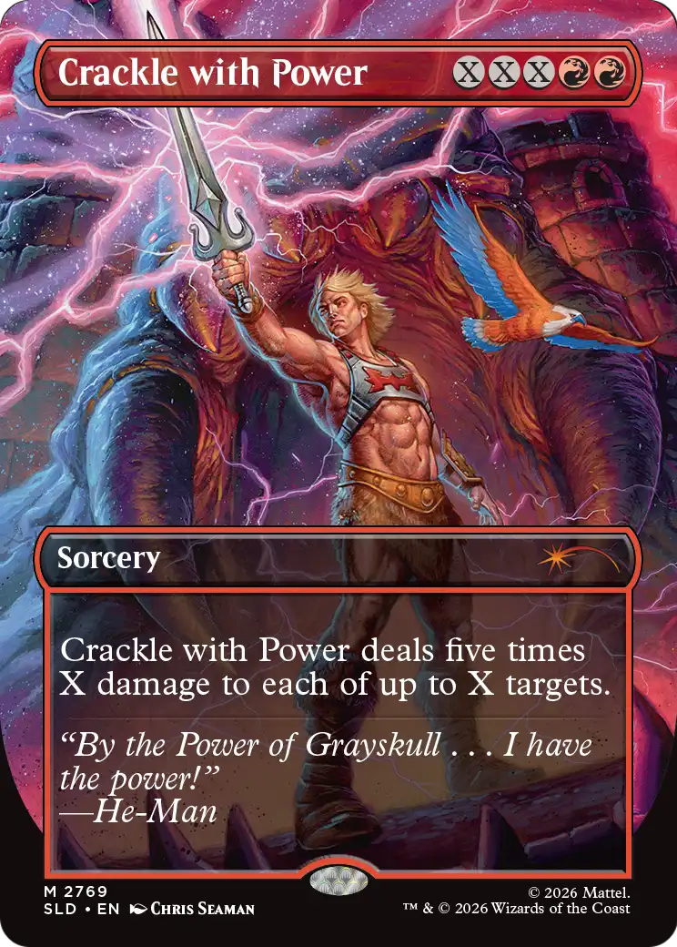 Crackle with Power [Secret Lair Drop Series] | Exor Games Dartmouth