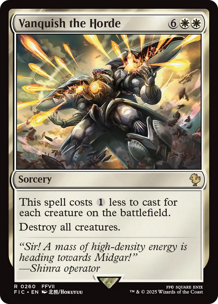 Vanquish the Horde [FINAL FANTASY Commander] | Exor Games Dartmouth