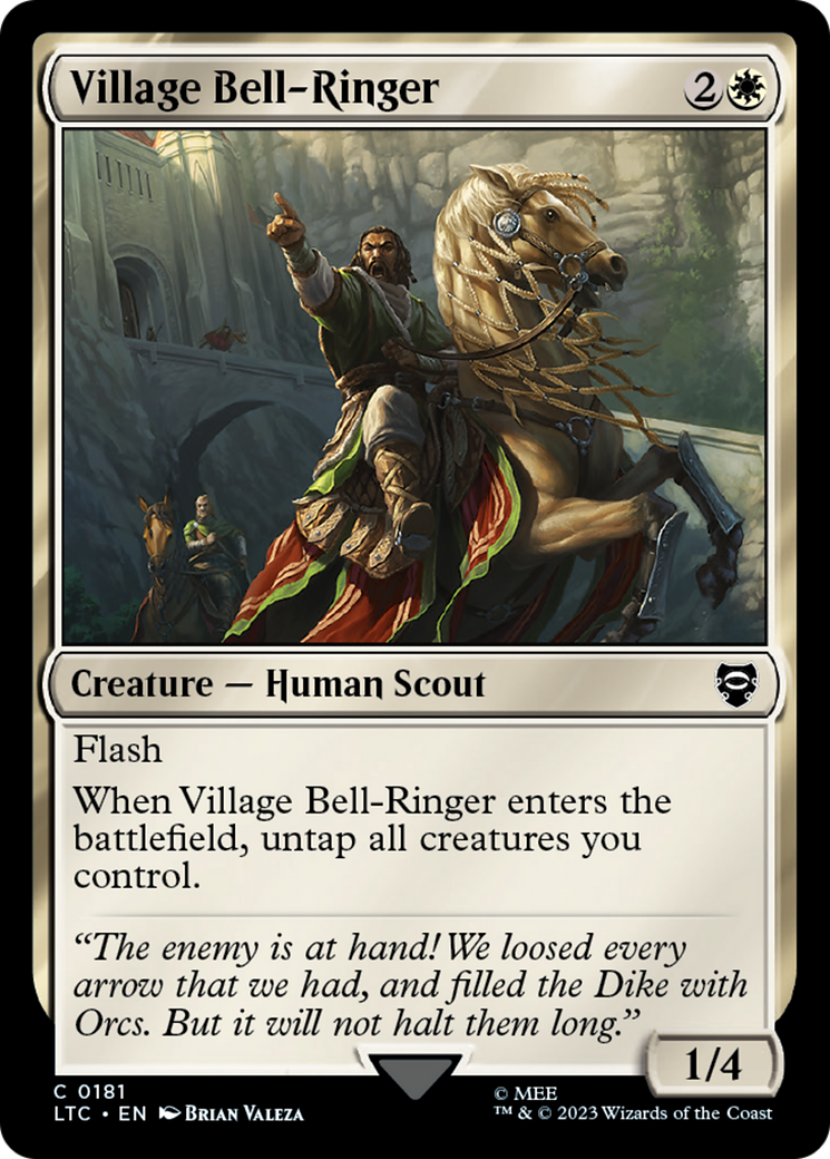 Village Bell-Ringer [The Lord of the Rings: Tales of Middle-Earth Commander] | Exor Games Dartmouth