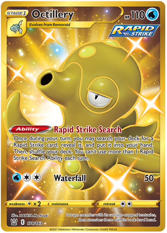 Octillery (178/163) [Sword & Shield: Battle Styles] | Exor Games Dartmouth