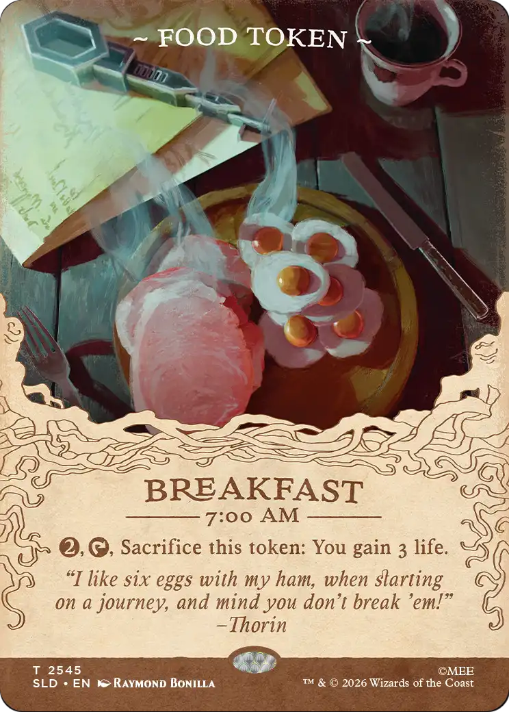 Food Token (2545) [Secret Lair Drop Series] | Exor Games Dartmouth