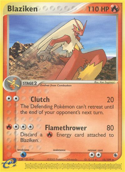 Blaziken (15/109) [EX: Ruby & Sapphire] | Exor Games Dartmouth