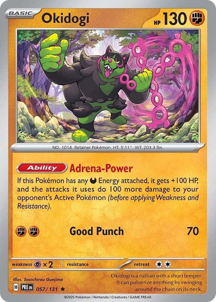 Okidogi (057/131) [Scarlet & Violet: Prismatic Evolutions] | Exor Games Dartmouth