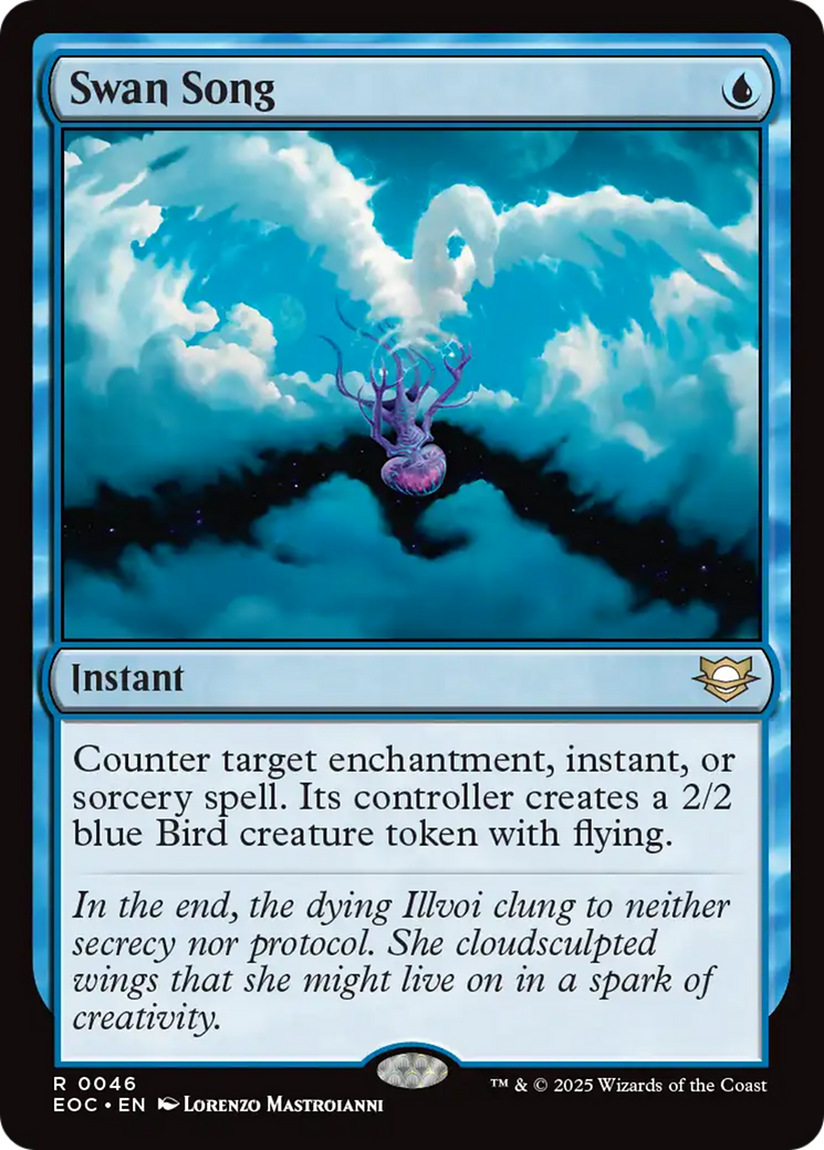 Swan Song [Edge of Eternities Commander] | Exor Games Dartmouth
