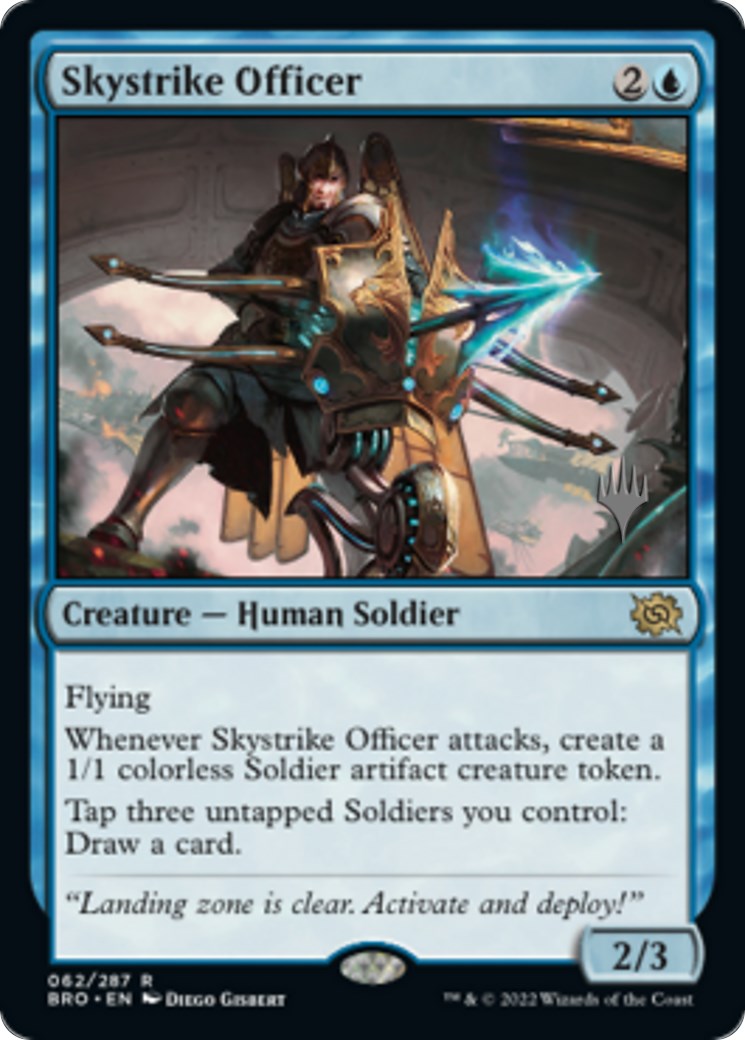 Skystrike Officer (Promo Pack) [The Brothers' War Promos] | Exor Games Dartmouth