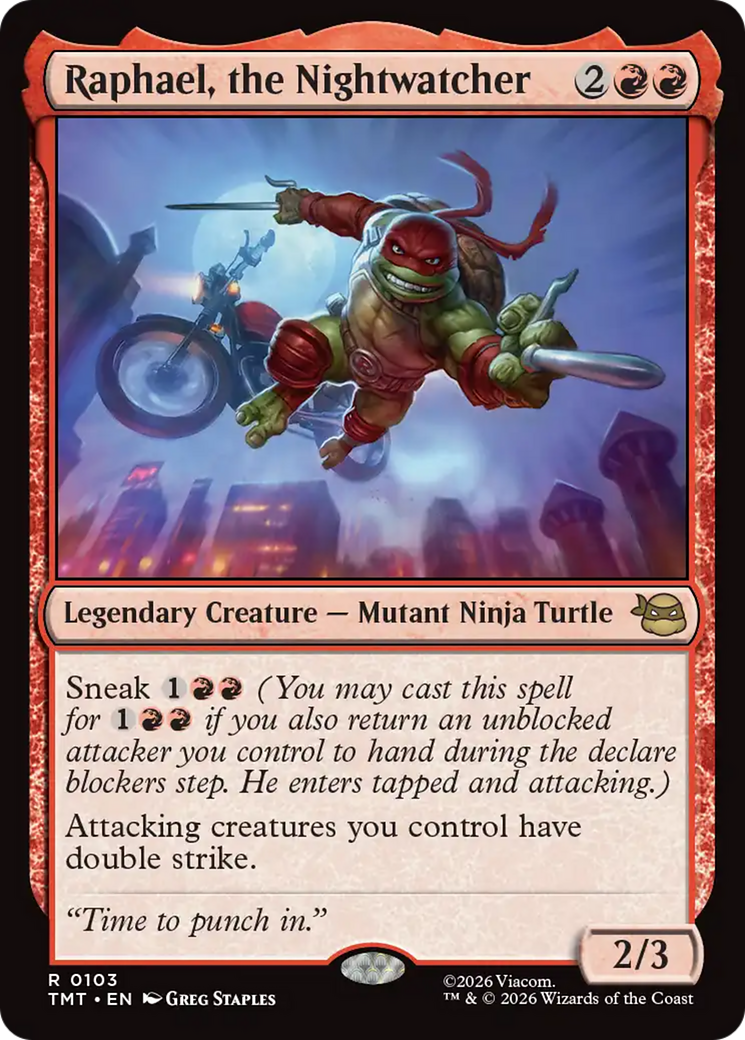Raphael, the Nightwatcher [Teenage Mutant Ninja Turtles] | Exor Games Dartmouth