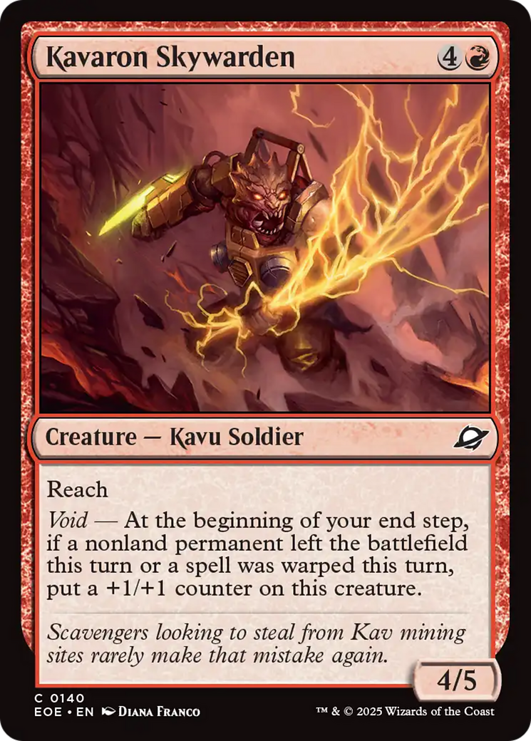 Kavaron Skywarden [Edge of Eternities] | Exor Games Dartmouth
