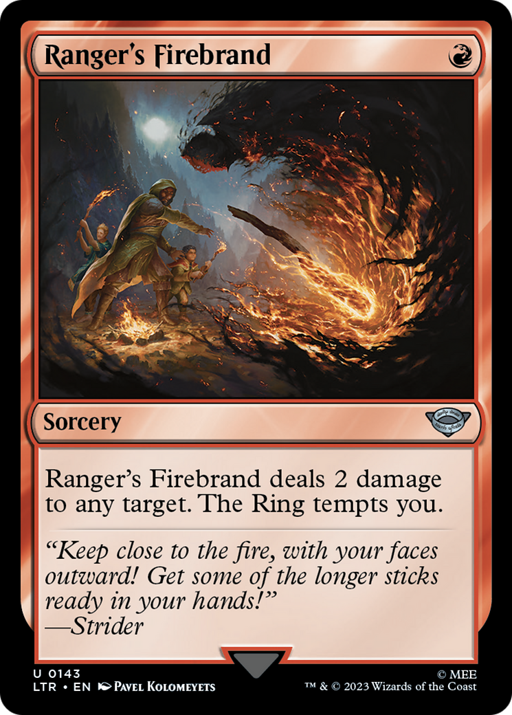 Ranger's Firebrand [The Lord of the Rings: Tales of Middle-Earth] | Exor Games Dartmouth