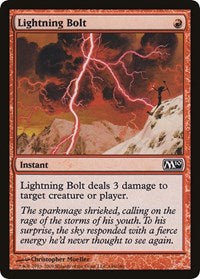 Lightning Bolt (M10) (Oversized) [Oversize Cards] | Exor Games Dartmouth