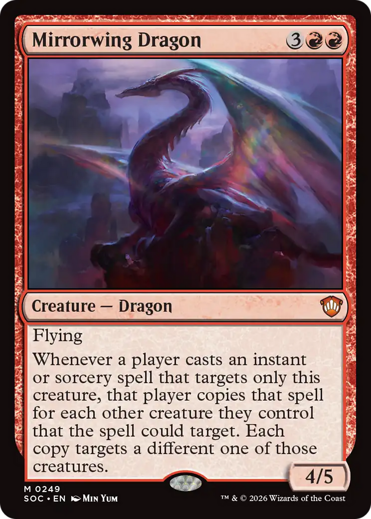 Mirrorwing Dragon [Secrets of Strixhaven Commander] | Exor Games Dartmouth