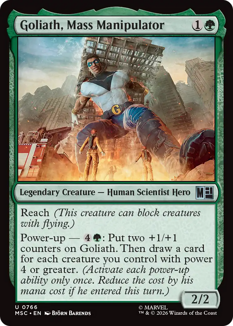 Goliath, Mass Manipulator [Marvel Super Heroes Commander] | Exor Games Dartmouth