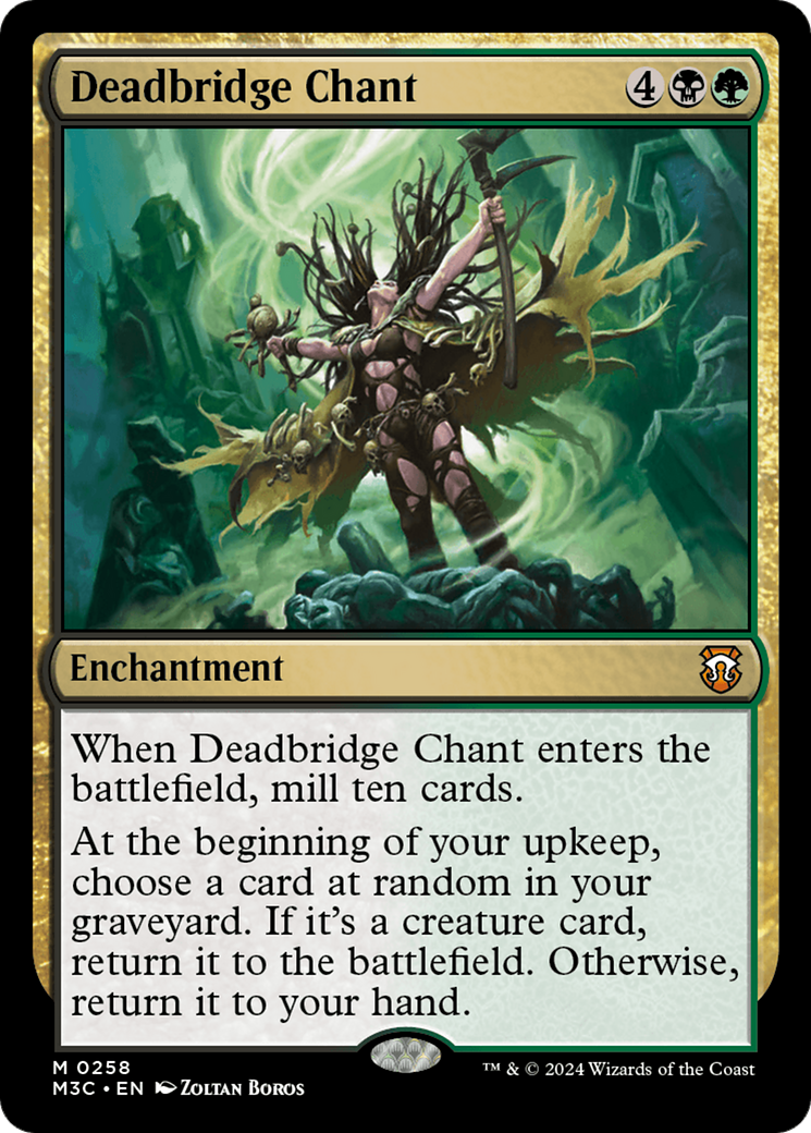Deadbridge Chant [Modern Horizons 3 Commander] | Exor Games Dartmouth