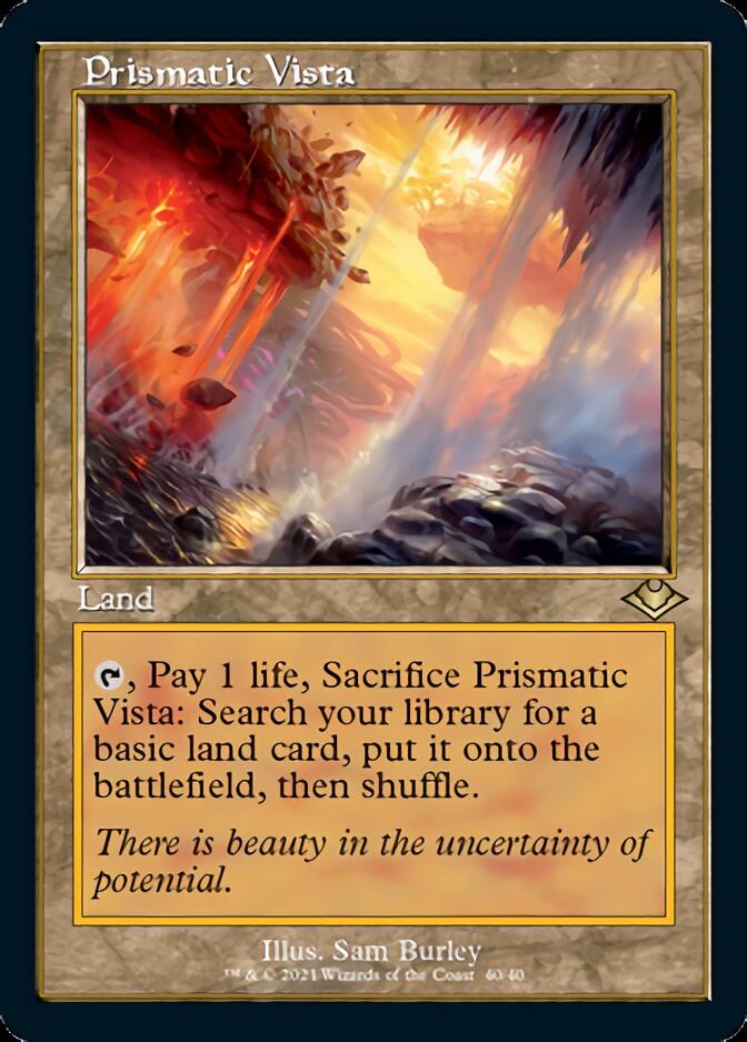 Prismatic Vista (Retro) [Modern Horizons] | Exor Games Dartmouth