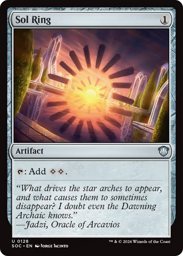 Sol Ring [Secrets of Strixhaven Commander] | Exor Games Dartmouth